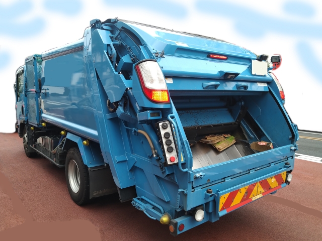 事業ごみ回収車