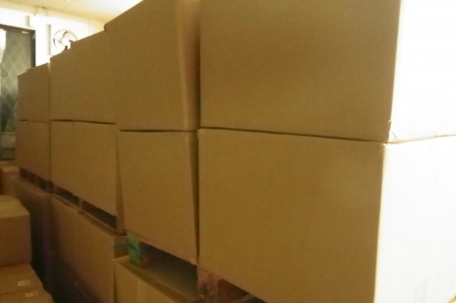 倉庫在庫整理の廃棄物